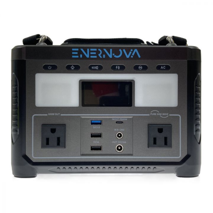 Enernova ポータブル電源 ソーラーパネルセット ETA+100W 288Wh/AC(定格600W サージ 1200W）｜中古｜なんでもリサイクルビッグバン