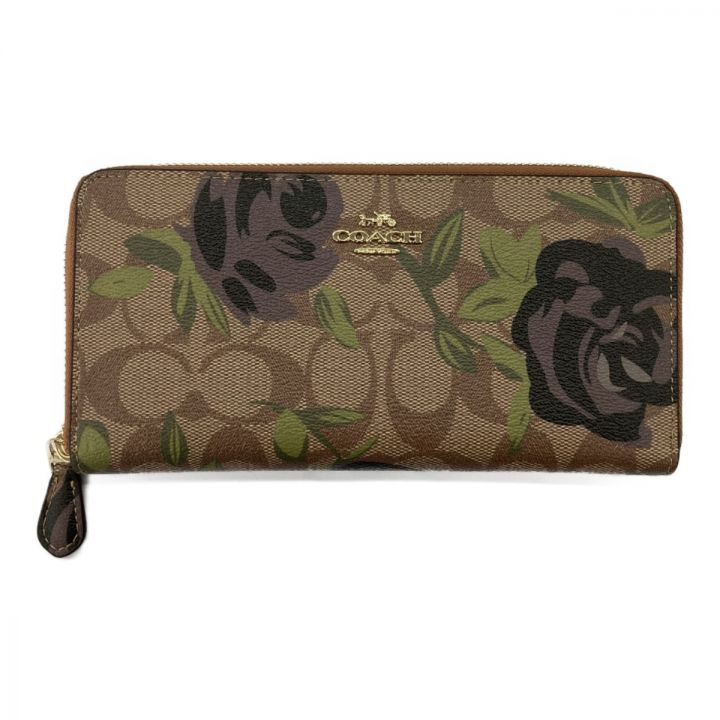 COACH コーチ シグネチャー ローズ フローラル プリント F26290