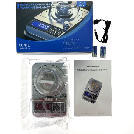  AWUNWA デジタルはかり BL-C 精密電子はかり 0.001g単位