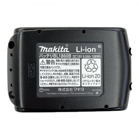  MAKITA マキタ 18v 6.0Ah リチウムイオンバッテリ BL1860B 5個セット 純正バッテリ