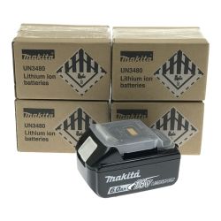 ## MAKITA マキタ 18v 6.0Ah リチウムイオンバッテリ BL1860B 5個セット 純正バッテリ Sランク