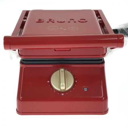  BRUNO ブルーノ グリルサンドメーカー シングル BOE083-RD レッド はちきんオリジナル