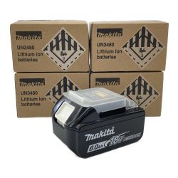 ## MAKITA マキタ 18v 6.0Ah リチウムイオンバッテリ BL1860B 5個セット 純正バッテリ Sランク