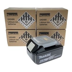 ## MAKITA マキタ 18v 6.0Ah リチウムイオンバッテリ BL1860B 5個セット 純正バッテリ Sランク