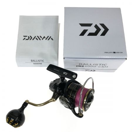  DAIWA ダイワ 19バリスティック 19ﾊﾞﾘｽﾃｨｯｸ LT 4000-CXH ゴメクサスハンドルノブ