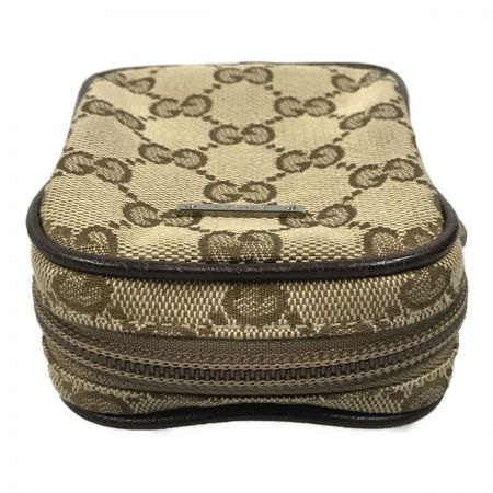  GUCCI グッチ シガレットケース 115249 ベージュ ブラウン