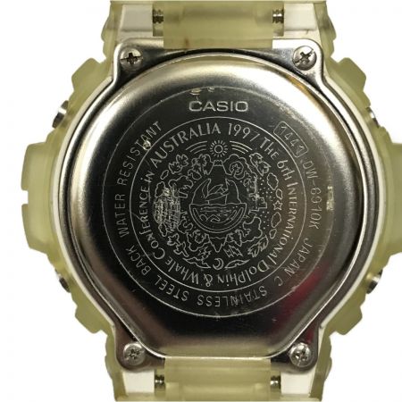 CASIO カシオ G-SHOCK 第6回国際イルカクジラ会議モデル イルクジ DW-6910K