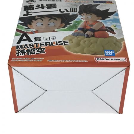   未開封 一番くじ ドラゴンボール EX 亀仙流の猛者たち A賞 MASTERLISE 孫悟空