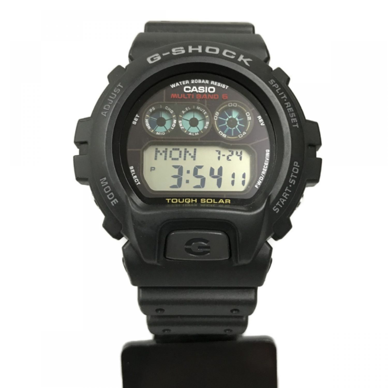 中古】 CASIO カシオ G-SHOCK ソーラー電波時計 GW-6900-1JF Cランク