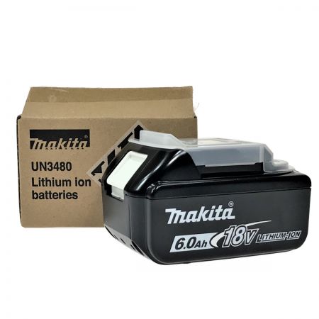  MAKITA マキタ 18v 6.0Ah リチウムイオンバッテリ BL1860B 純正バッテリ