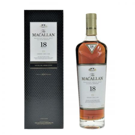  The MACALLAN マッカラン 18年 2021 シェリー オーク シングルモルト スコッチ ウイスキー 43％ 700ml 未開栓