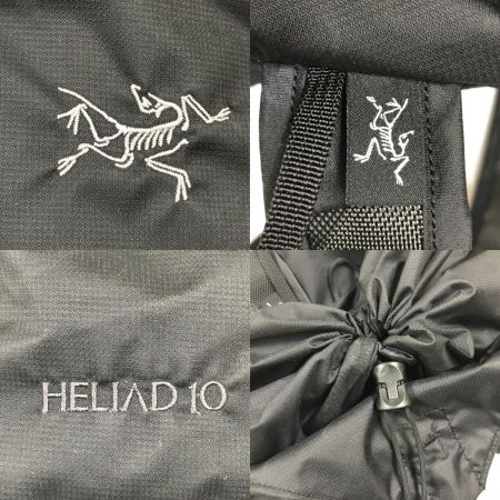  ARC'TERYX アークテリクス HELIAD10L Backpack バックパック 28413 ブラック