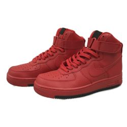 ## NIKE ナイキ AIR FORCE 1 HIGH 07 1 スニーカー 25.5cm A02440-600 レッド Bランク
