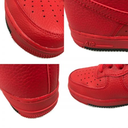  NIKE ナイキ AIR FORCE 1 HIGH 07 1 スニーカー 25.5cm A02440-600 レッド