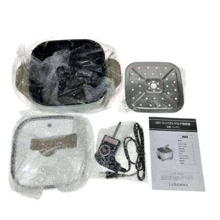  LADONNA Toffy コンパクトマルチ電気鍋 K-HP3