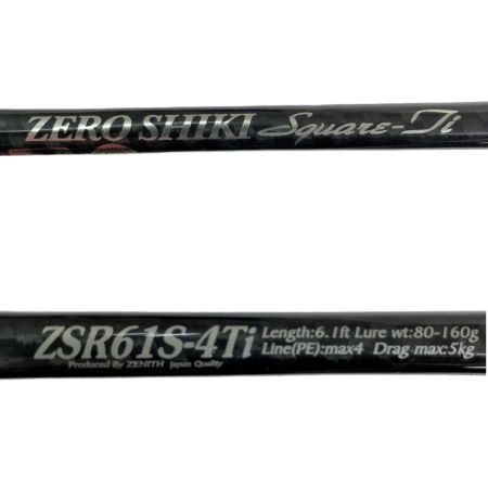  ZENITH ゼニス 零式(ゼロシキ)スクエアTi  ZSR61S-4Ti