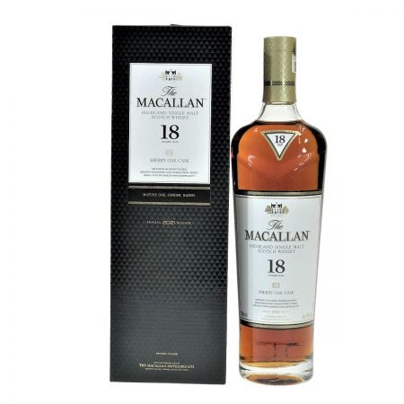  The MACALLAN マッカラン 18年 2021 シェリー オーク シングルモルト スコッチ ウイスキー 43％ 700ml