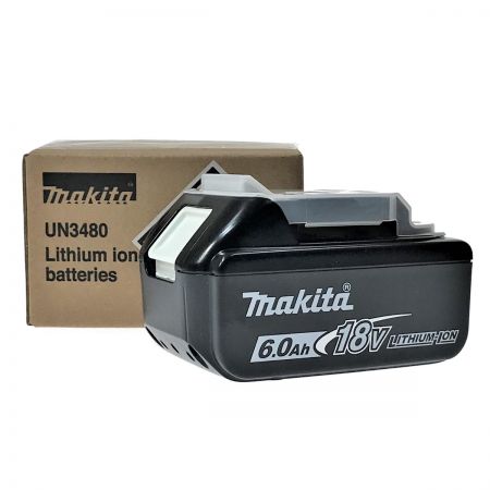  MAKITA マキタ 18v 6.0Ah リチウムイオンバッテリ BL1860B 純正バッテリ