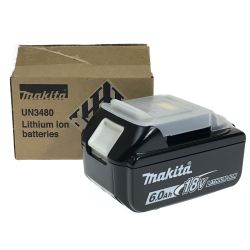 ## MAKITA マキタ 18v 6.0Ah リチウムイオンバッテリ BL1860B 純正バッテリ Sランク