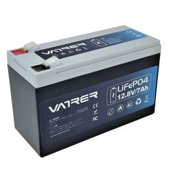 ##  Vatrer 12V/7Ah LiFePO4バッテリー LM1207 リン酸鉄リチウムバッテリー Sランク