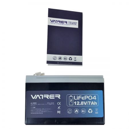   Vatrer 12V/7Ah LiFePO4バッテリー LM1207 リン酸鉄リチウムバッテリー