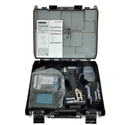 ## MAKITA マキタ 18V 充電式インパクトドライバ TD173DRGXB ブラック バッテリ2個・充電器・ケース付 Sランク