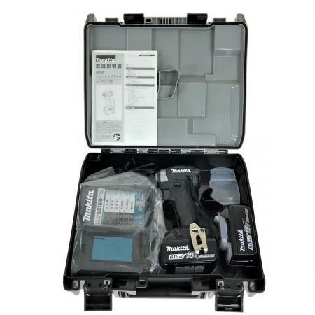  MAKITA マキタ 18V 充電式インパクトドライバ TD173DRGXB ブラック バッテリ2個・充電器・ケース付