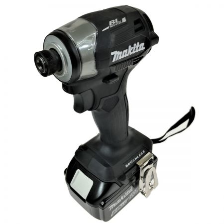  MAKITA マキタ 18V 充電式インパクトドライバ TD173DRGXB ブラック バッテリ2個・充電器・ケース付