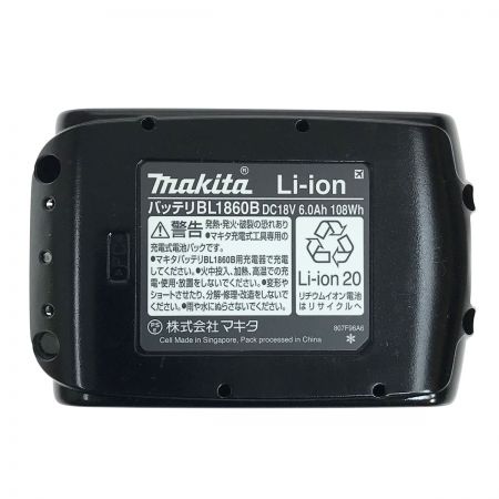  MAKITA マキタ 18v 6.0Ah リチウムイオンバッテリ BL1860B 純正バッテリ