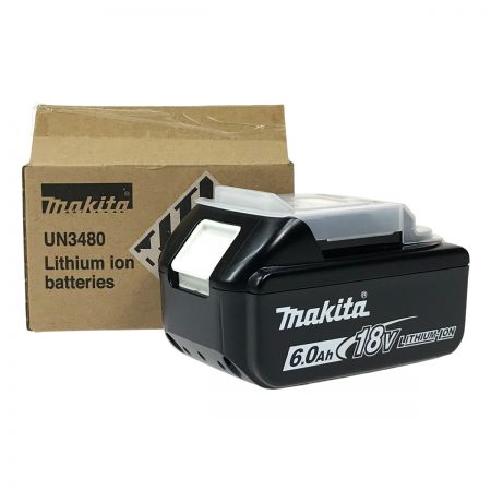  MAKITA マキタ 18v 6.0Ah リチウムイオンバッテリ BL1860B 純正バッテリ