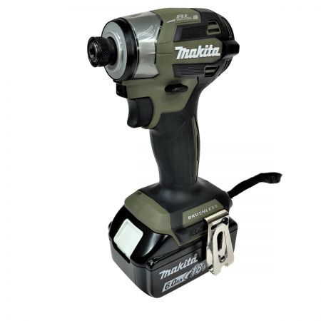  MAKITA マキタ 18V 充電式インパクトドライバ TD173DRGXO オリーブ バッテリ2個・充電器・ケース付