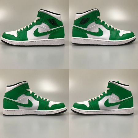  NIKE ナイキ AIR JORDAN 1 MIDハイカットスニーカー 27.5cm DQ8426-301 LUCKY GREEN/BLACK-WHITE