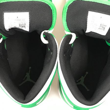  NIKE ナイキ AIR JORDAN 1 MIDハイカットスニーカー 27.5cm DQ8426-301 LUCKY GREEN/BLACK-WHITE