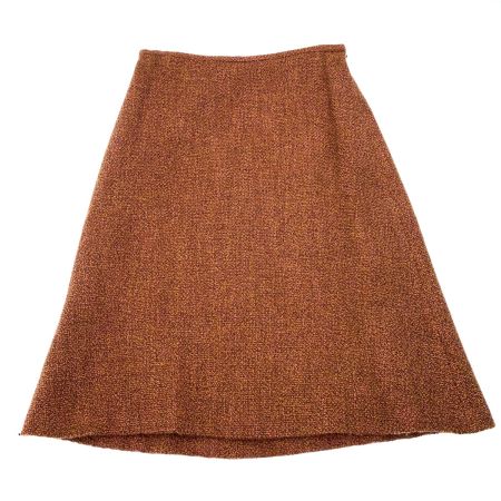  Jocomomola ホコモモラ ツイードジャケット 上下セット GJDAA-03230 ブラウン サイズ42