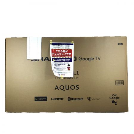  SHARP シャープ 42V型 4K液晶テレビ AQUOS  4T-C42FL1