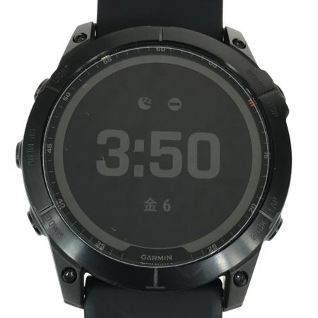  GARMIN FENIX7X Sapphire Dual Power Ti Carbon Gray DLC/Black FENIX7X