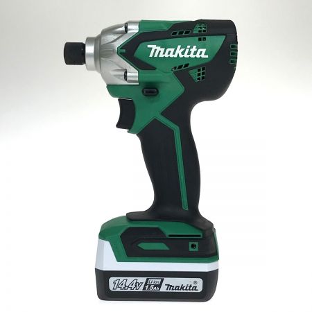  MAKITA マキタ 14.4V 充電式インパクトドライバ MTD001D グリーン バッテリー1個付