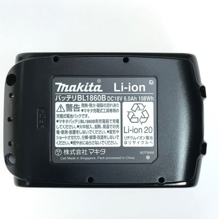  MAKITA マキタ 18v 6.0Ah リチウムイオンバッテリ BL1860B 5個セット 純正バッテリ