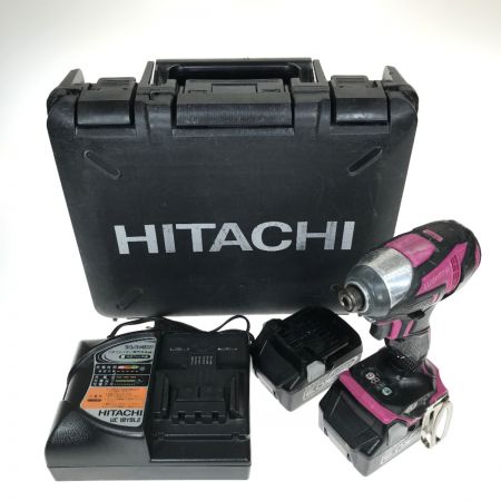  HITACHI 日立 コードレスインパクトドライバー 18V 5.0Ah WH18DDL 赤