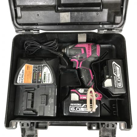  HITACHI 日立 コードレスインパクトドライバー 18V 5.0Ah WH18DDL 赤