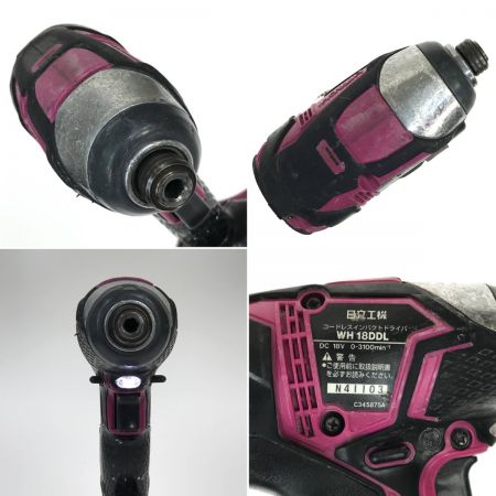  HITACHI 日立 コードレスインパクトドライバー 18V 5.0Ah WH18DDL 赤