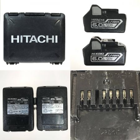  HITACHI 日立 コードレスインパクトドライバー 18V 5.0Ah WH18DDL 赤