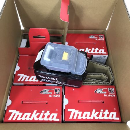  MAKITA マキタ 18v 6.0Ah リチウムイオンバッテリ BL1860B 10個セット 純正バッテリ