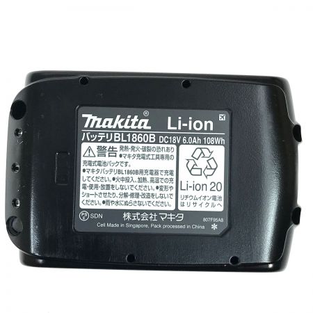  MAKITA マキタ 18v 6.0Ah リチウムイオンバッテリ BL1860B 10個セット 純正バッテリ