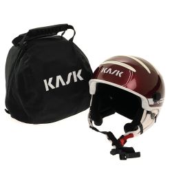 ## KASK ヘルメット スキー スノーボード サイズ58 バッグ付 バイザー欠品  Cランク