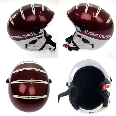  KASK ヘルメット スキー スノーボード サイズ58 バッグ付 バイザー欠品 