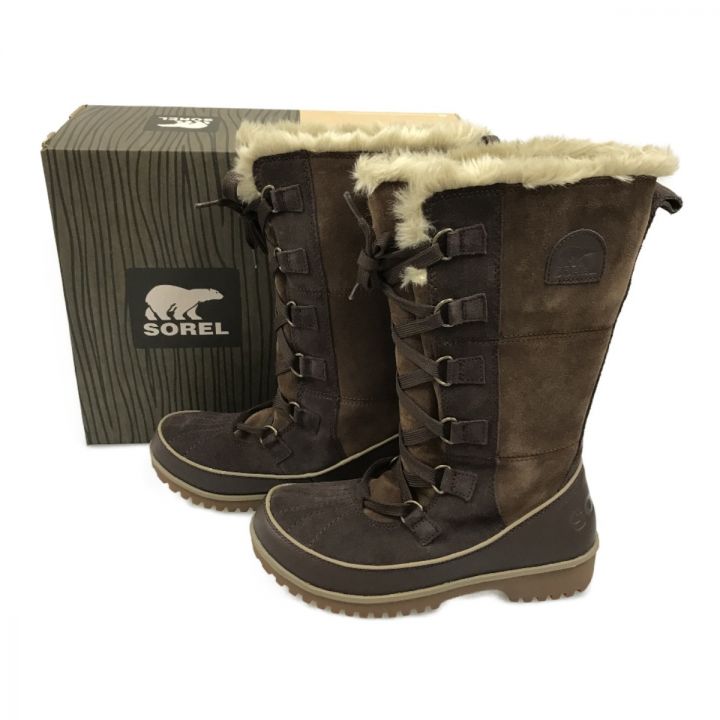 SOREL ソレル ティボリ ハイ ２ TIVOLI HIGH II スノーブーツ ロング 24cm NL2093  ブラウン｜中古｜なんでもリサイクルビッグバン