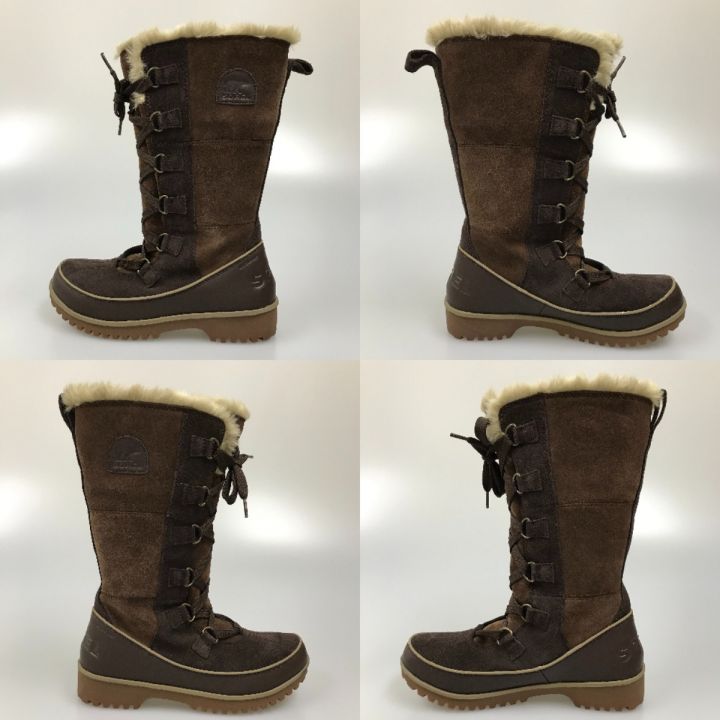 SOREL ソレル ティボリ ハイ ２ TIVOLI HIGH II スノーブーツ ロング 24cm NL2093  ブラウン｜中古｜なんでもリサイクルビッグバン