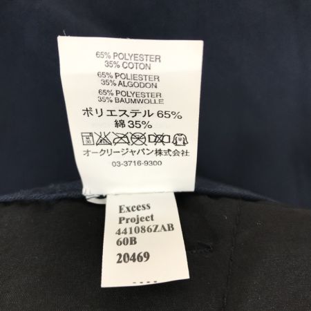  OAKLEY オークリー ハーフパンツ ロゴ刺繍 ネイビー 30インチ