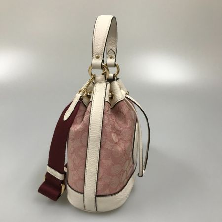  COACH コーチ Dempsey デンプシー バケット バッグ 19 シグネチャー ジャカード C7964